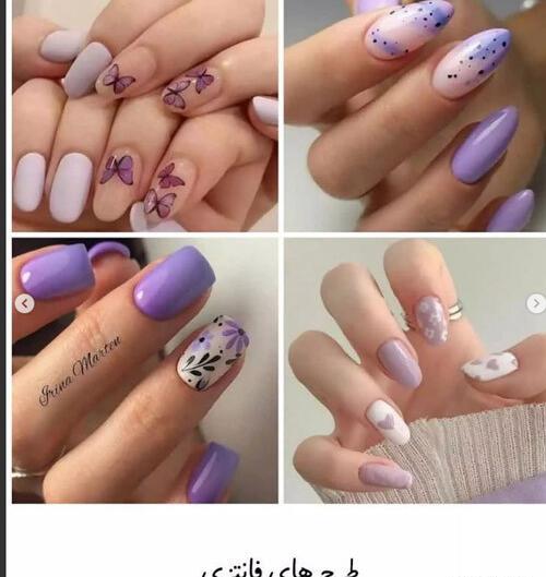عکس کاشت وطراحی ناخن