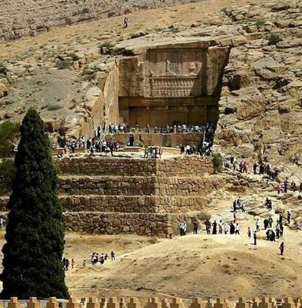 عکس آرامگاه اردشیر سوم تخت جمشید