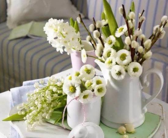 عکس گلهای طبیعی در گلدان