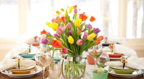 عکس گلهای طبیعی در گلدان