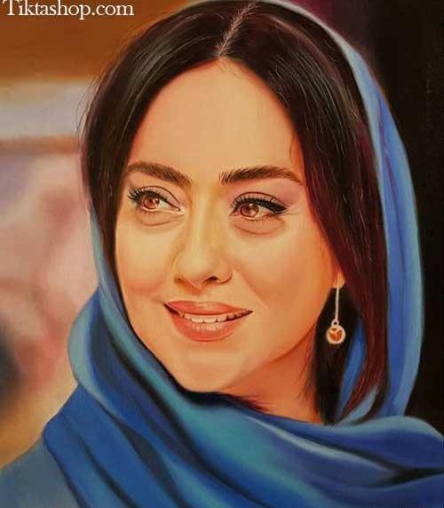 عکس دختر نقاشی رنگ روغن