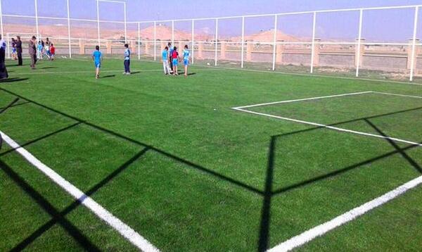 عکس زمین چمن مصنوعی