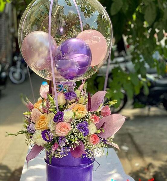 عکس گل توی شیشه