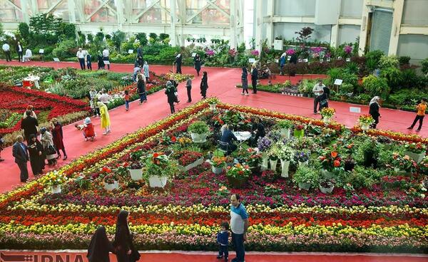 عکس نمایشگاه گل و گیاه تهران