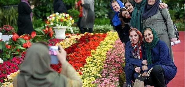 عکس نمایشگاه گل و گیاه تهران