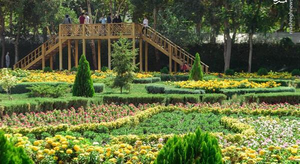 عکس نمایشگاه گل در کرج