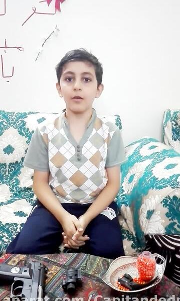 عکس تفنگ اسباب بازی ساچمه ای پلاستیکی