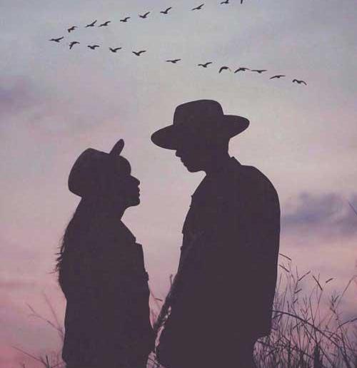 عکس سیاه سفید دونفره فانتزی