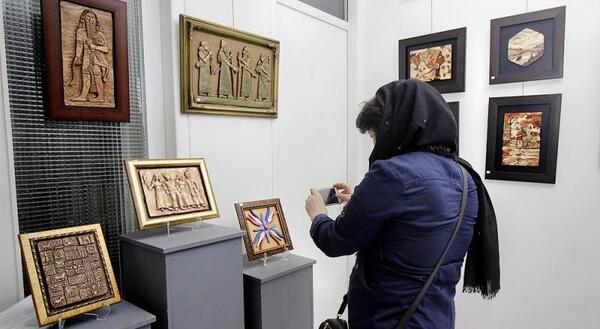 عکس نمایشگاه سفال