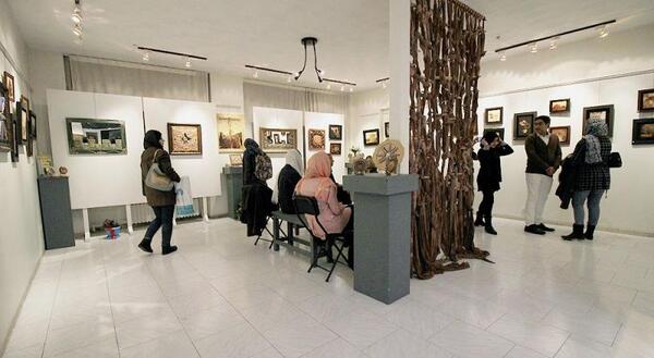 عکس نمایشگاه سفال
