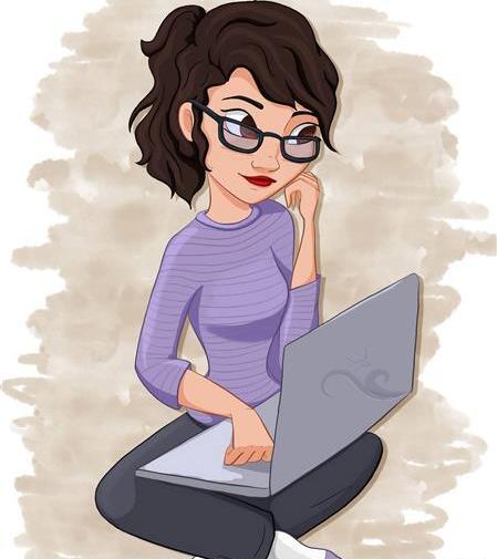 عکس نقاشی دختر ورزشکار
