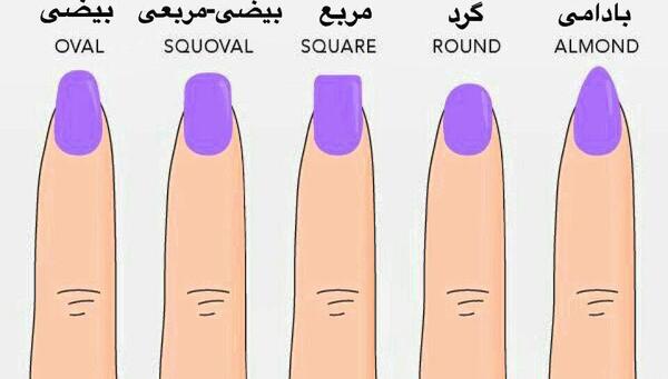 عکس کاشت ناخن قرمز مشکی