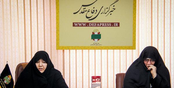 عکس همسر شهید جهان آرا