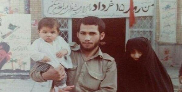 عکس همسر شهید جهان آرا