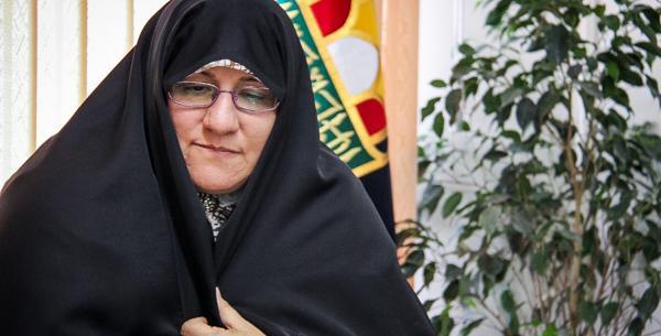 عکس همسر شهید جهان آرا