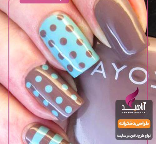 عکس کاشت ناخن های زیبا