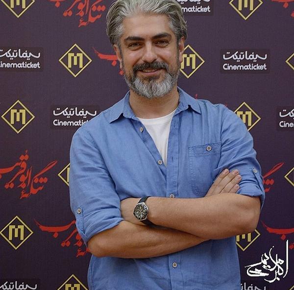 عکس طاهر توی فیلم ستایش
