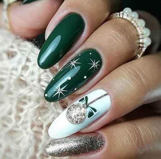 عکس کاشت ناخن زرشکی