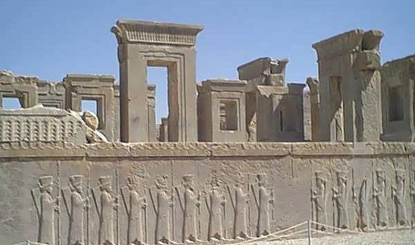 عکس زیبا از تخت جمشید