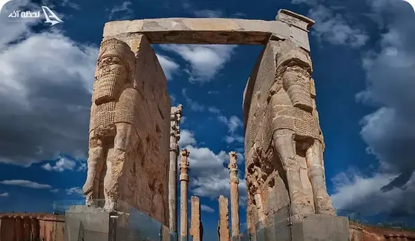عکس تخت جمشید در زمان کوروش