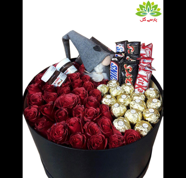 عکس سبد گل ولنتاین