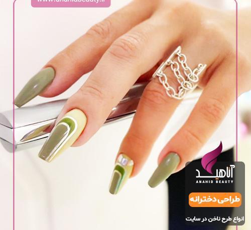 عکس کاشت ناخن جدید و شیک