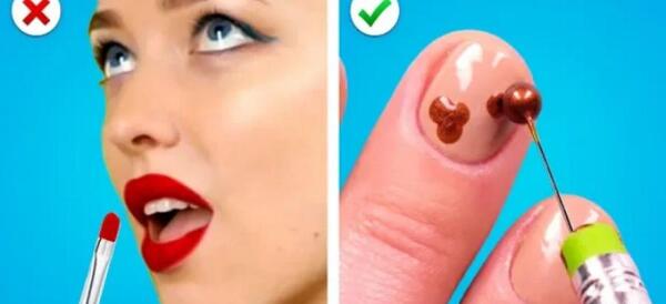 عکس کاشت ناخن خنده دار