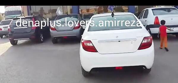 عکس ماشین دنا پلاس آبی