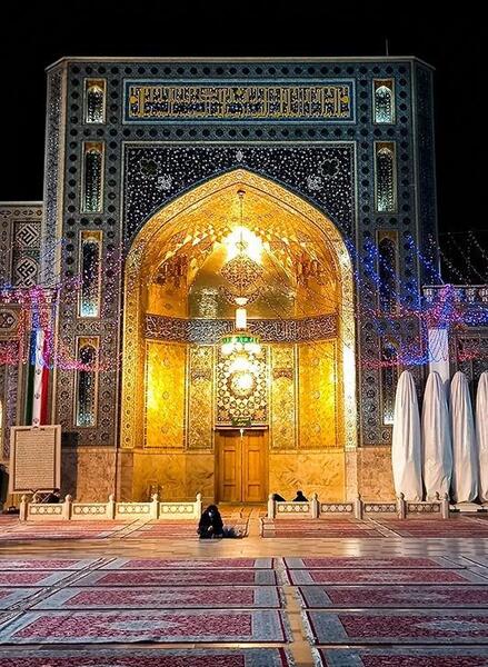عکس نزدیک از حرم امام رضا