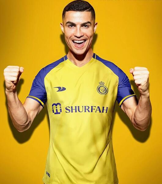 عکس رونالدو در النصر
