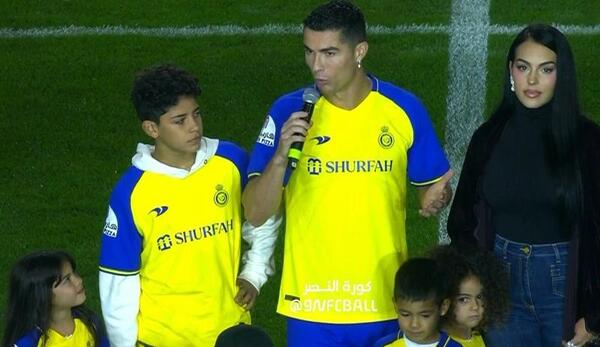 عکس رونالدو در النصر