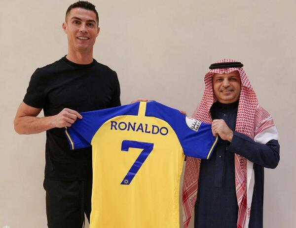 عکس رونالدو در النصر