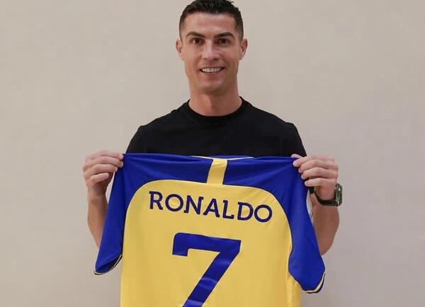 عکس رونالدو در النصر