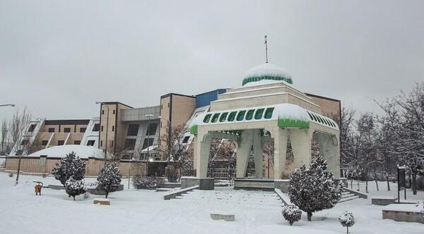 عکس بارش شدید برف در اردبیل