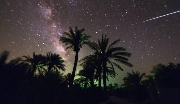 عکس بارش شهابی