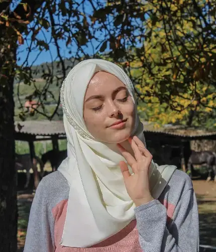 عکس پروف دخترانه شیک با حجاب