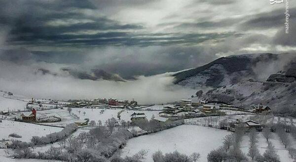 عکس برف حیران
