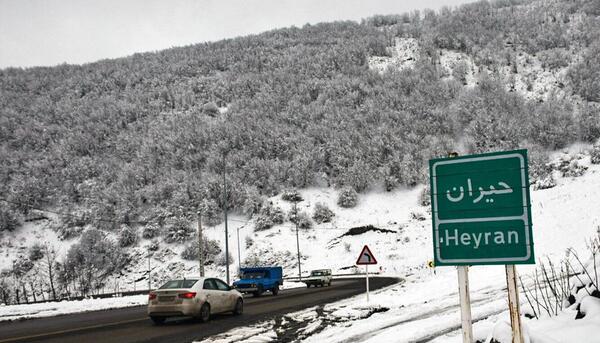 عکس برف حیران