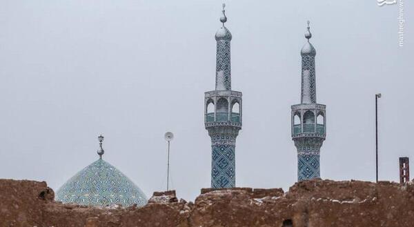 عکس بارش برف و باران