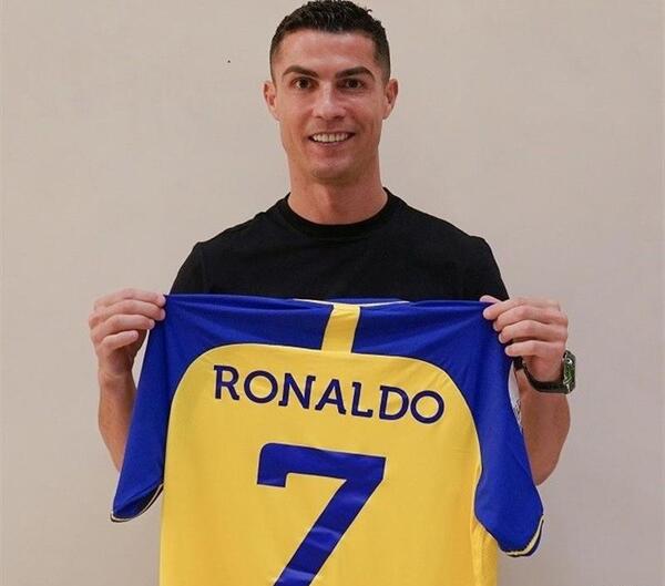 عکس رونالدو در النصر عربستان