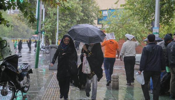عکس بارش پاییزی