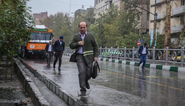 عکس بارش پاییزی