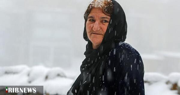 عکس برف هورامان