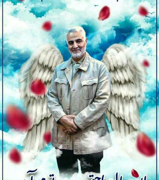 عکس قاسم سلیمانی زیبا