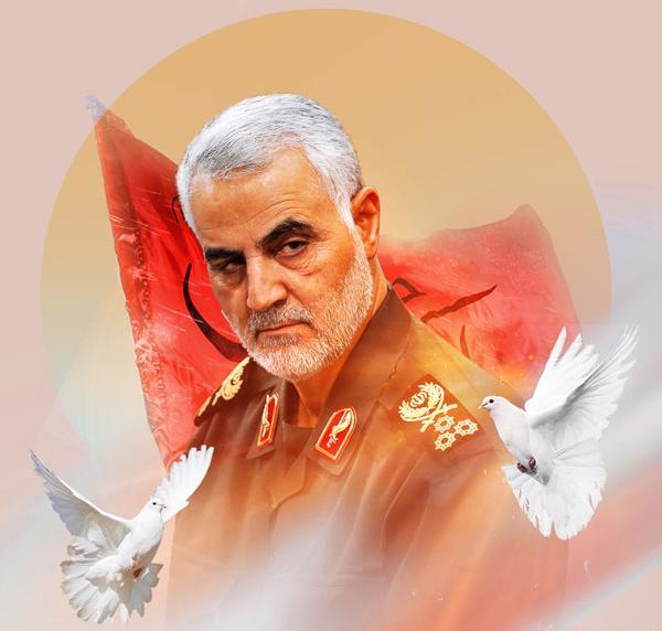 عکس قاسم سلیمانی زیبا