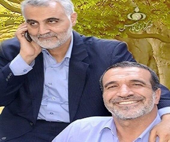 عکس چشم مصنوعی قاسم سلیمانی