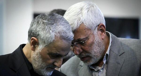 عکس شهید سردار سلیمانی و ابومهدی