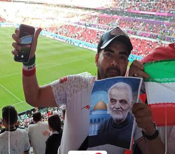 عکس قاسم سلیمانی در قطر