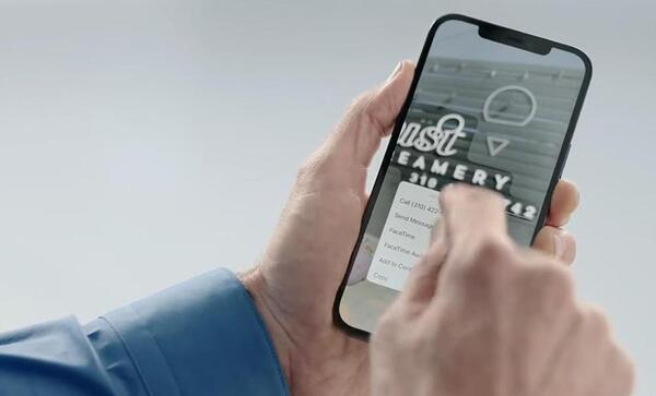 قابلیت تبدیل عکس به متن در ایفون