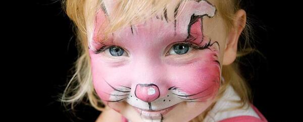 عکس نقاشی روی صورت کودکان جدید